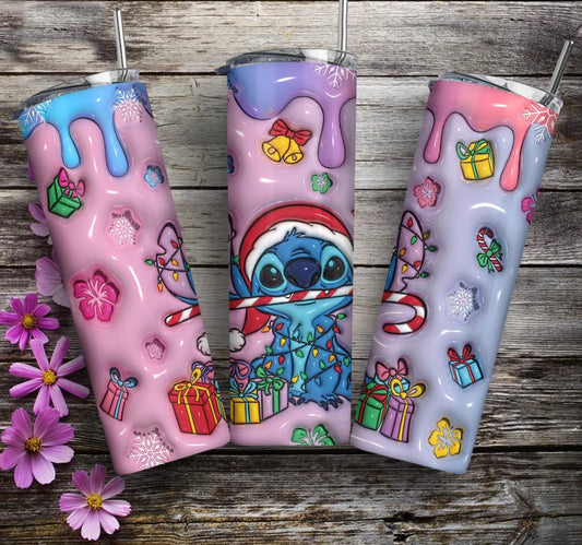 Inflated Stitch gifts Tumbler 20oz