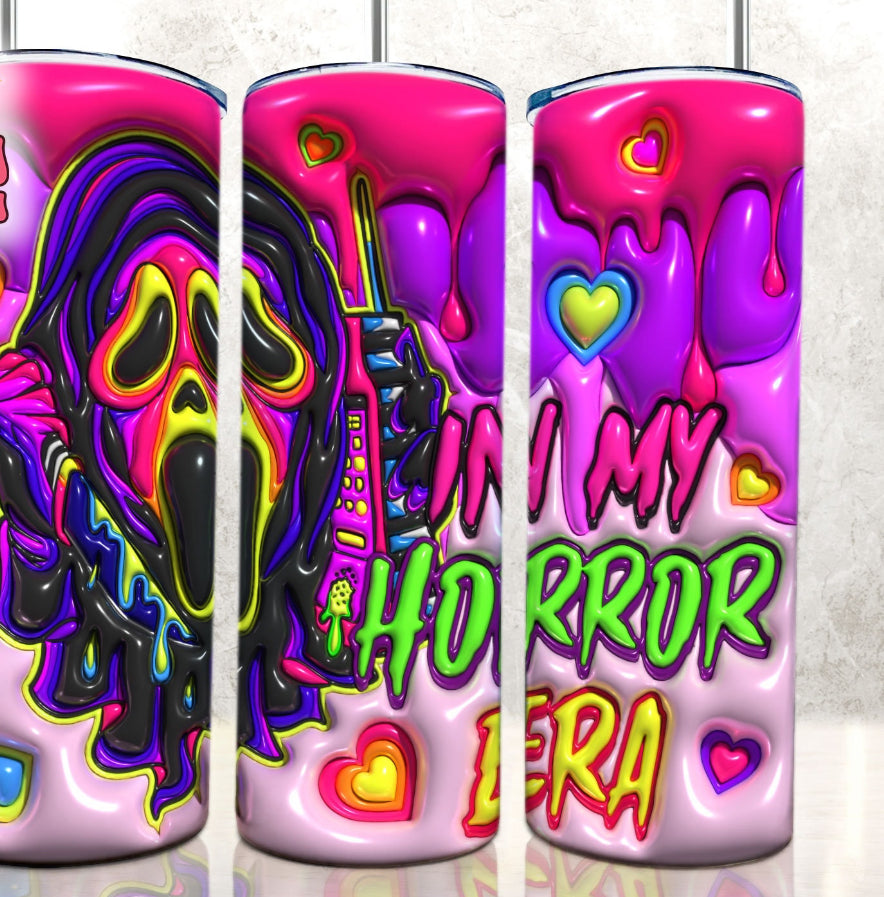 Inflated horror era tumbler 20oz