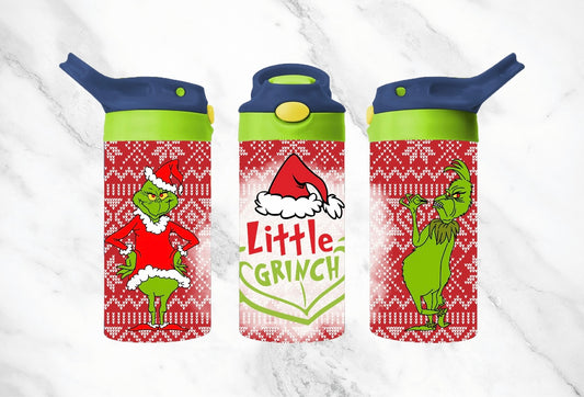 Little Grinch Tumbler 12oz