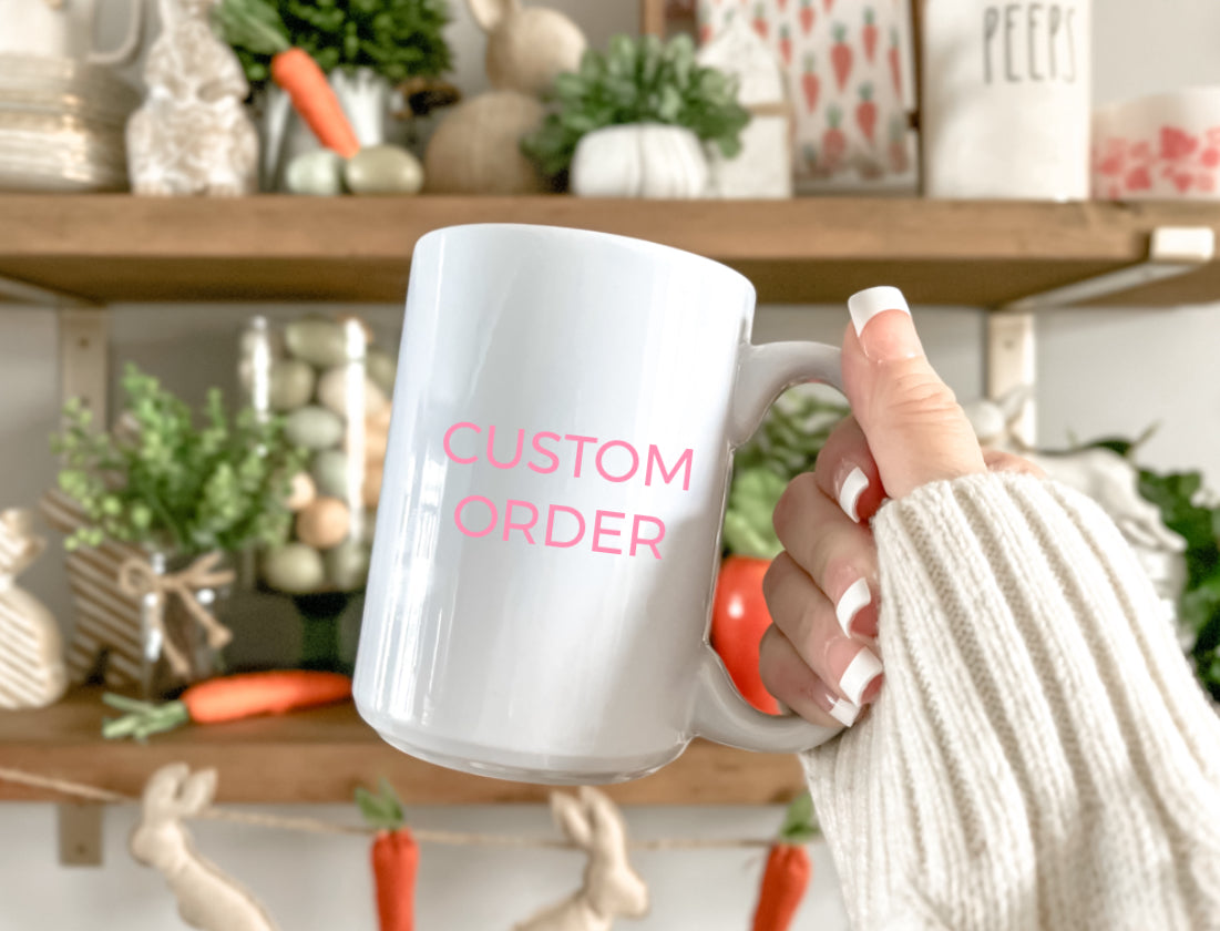 Personalize Coffee Mug 15oz