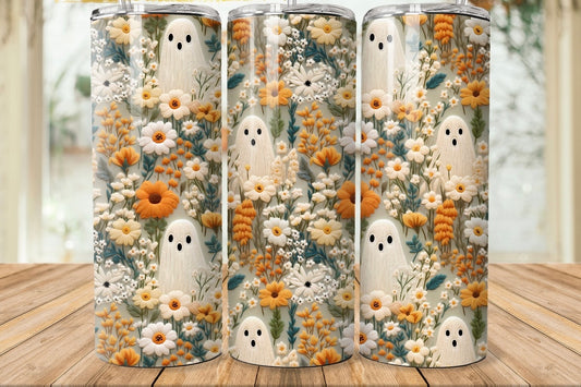 Ghost in the meadow tumbler 20oz