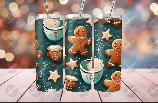 Gingerbread Cookie Tumbler 20oz