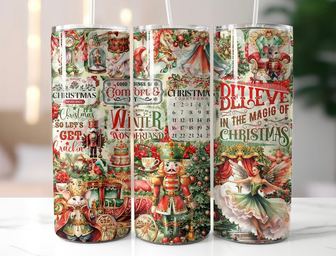 Believe in Christmas Tumbler 20oz