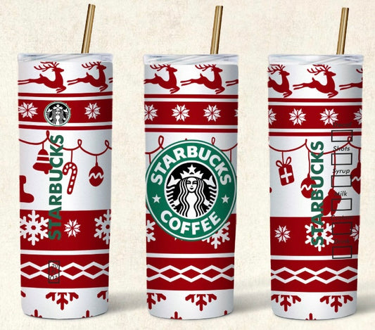 Starbucks uglysweater Tumbler 20oz